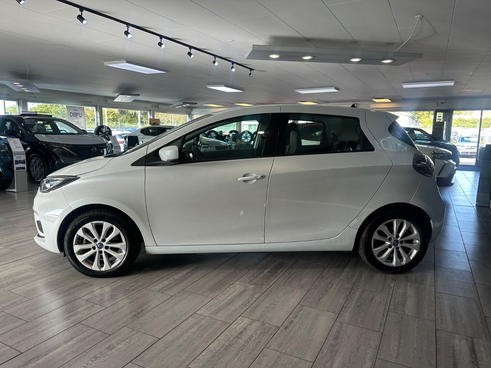 Hvid Renault Zoe fra 2021