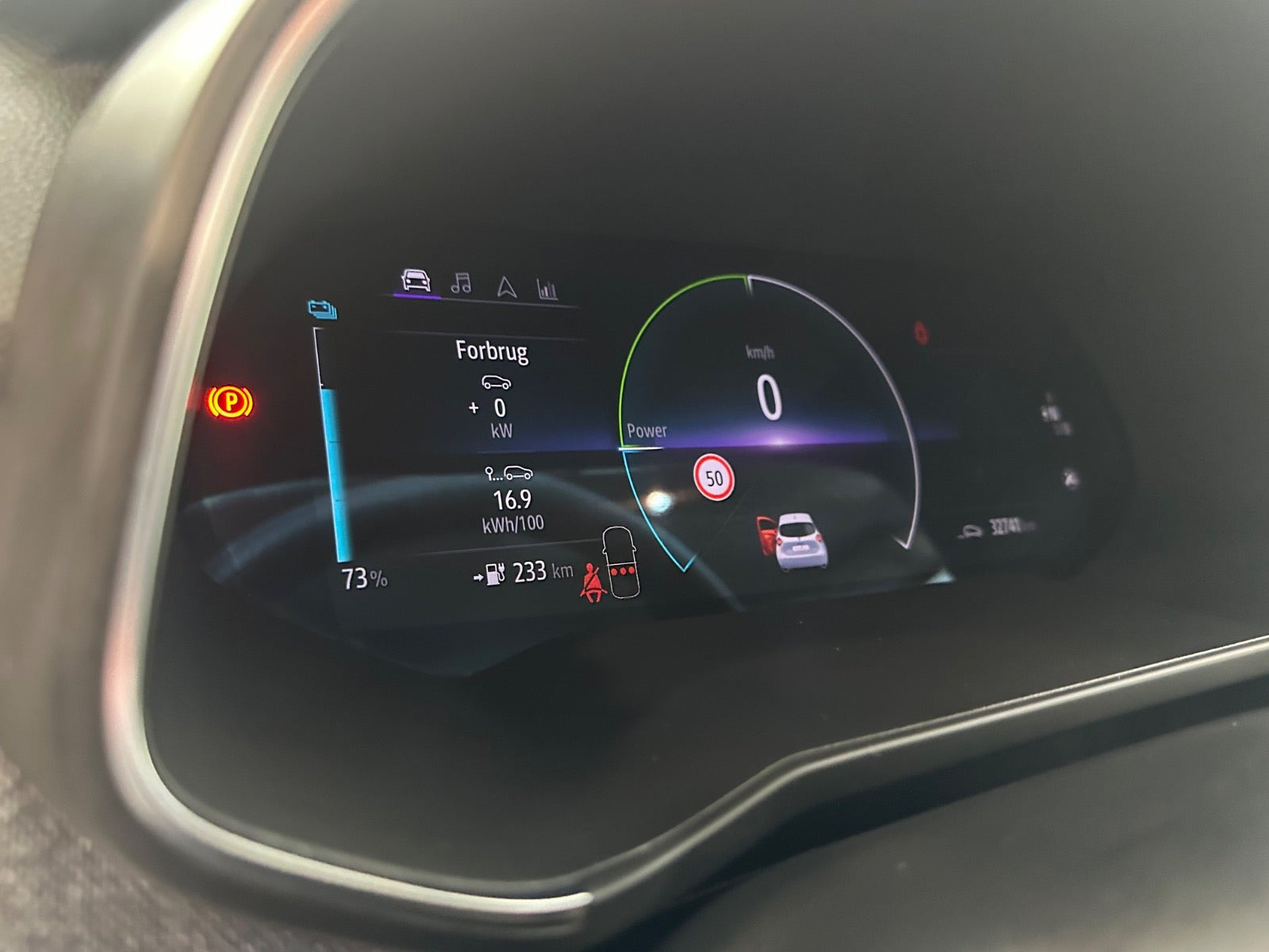 Hvid Renault Zoe fra 2021