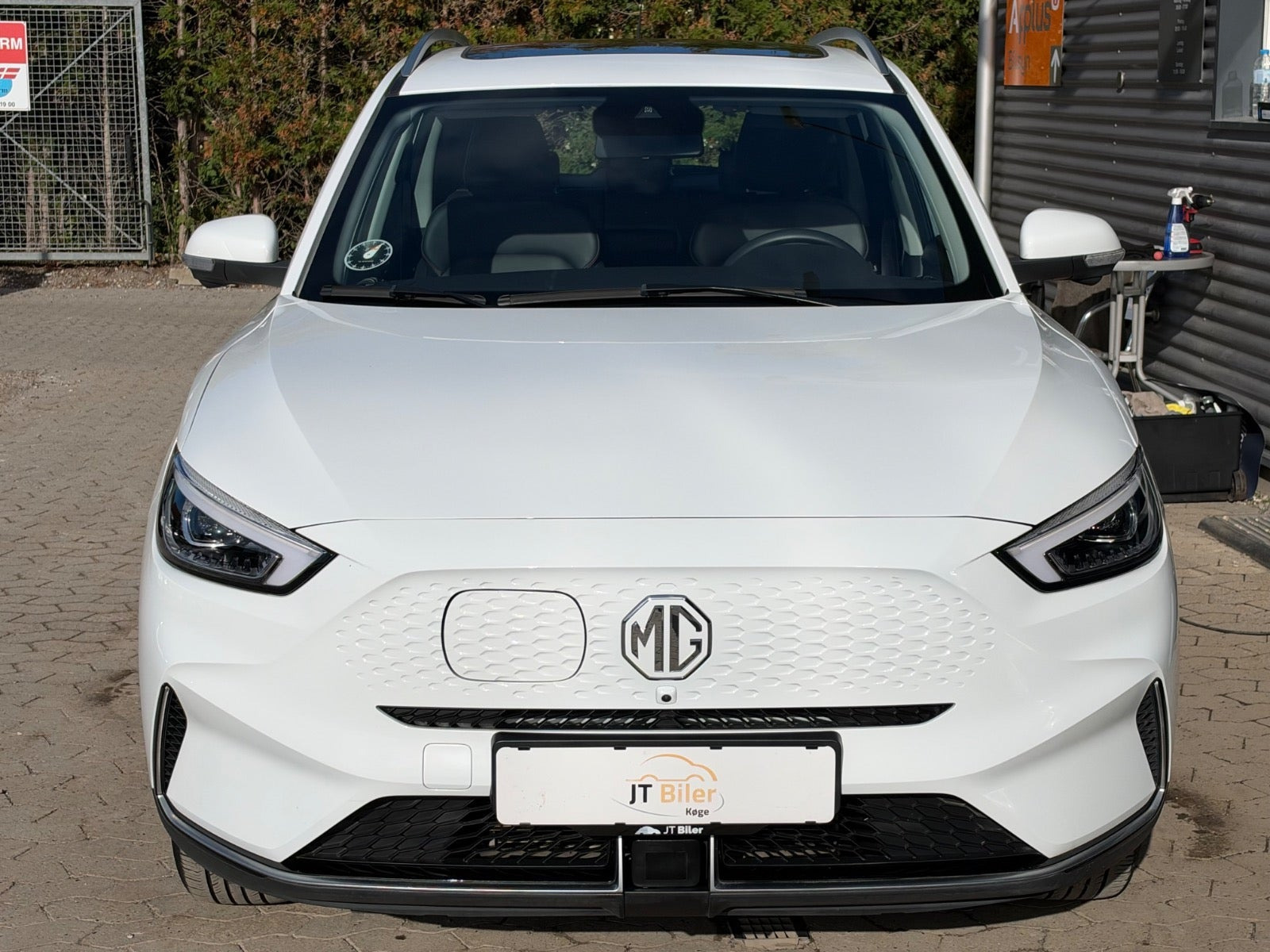Hvid MG ZS fra 2024