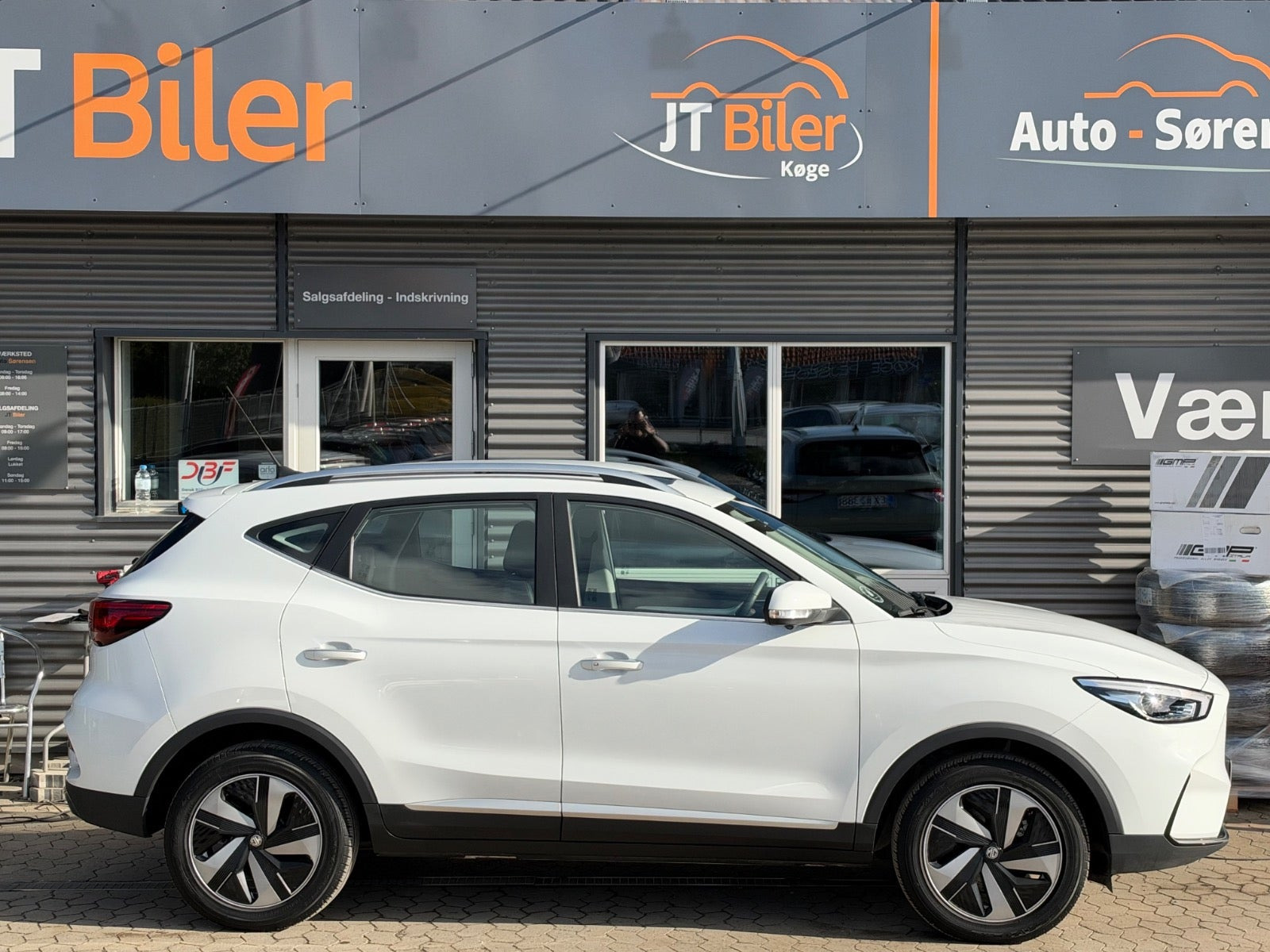 Hvid MG ZS fra 2024
