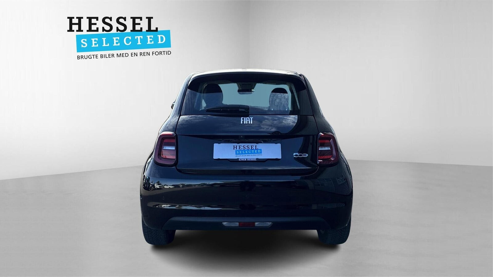 Sort Fiat 500e fra 2024