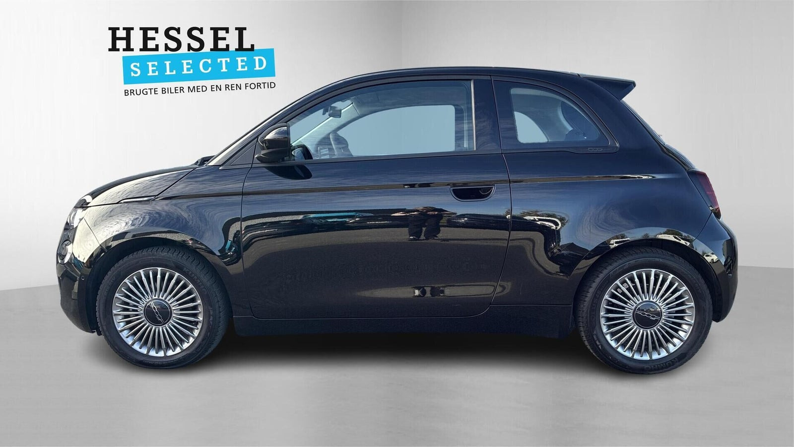 Sort Fiat 500e fra 2024