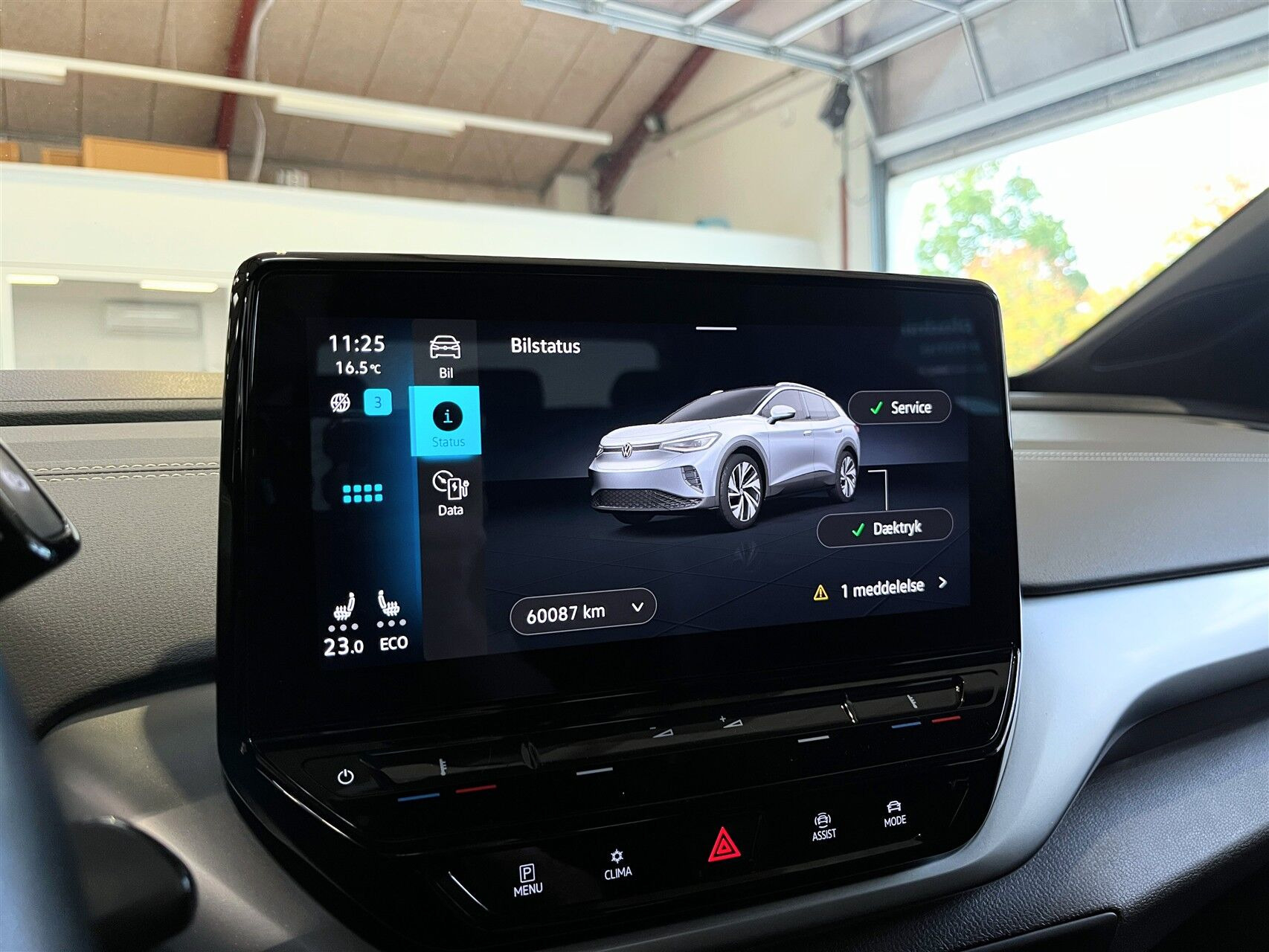 Sølv VW ID.4 fra 2023