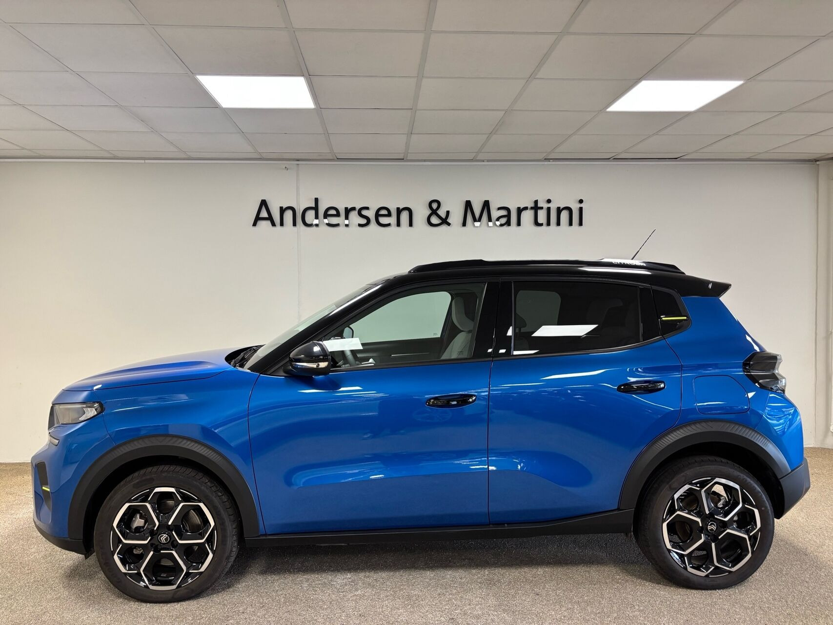 Blå Citroën ë-C3 fra 2025