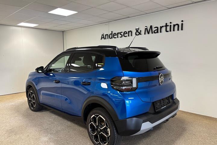 Blå Citroën ë-C3 fra 2025