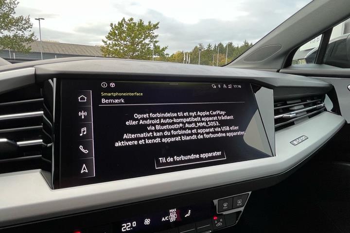 Sort Audi Q4 fra 2023
