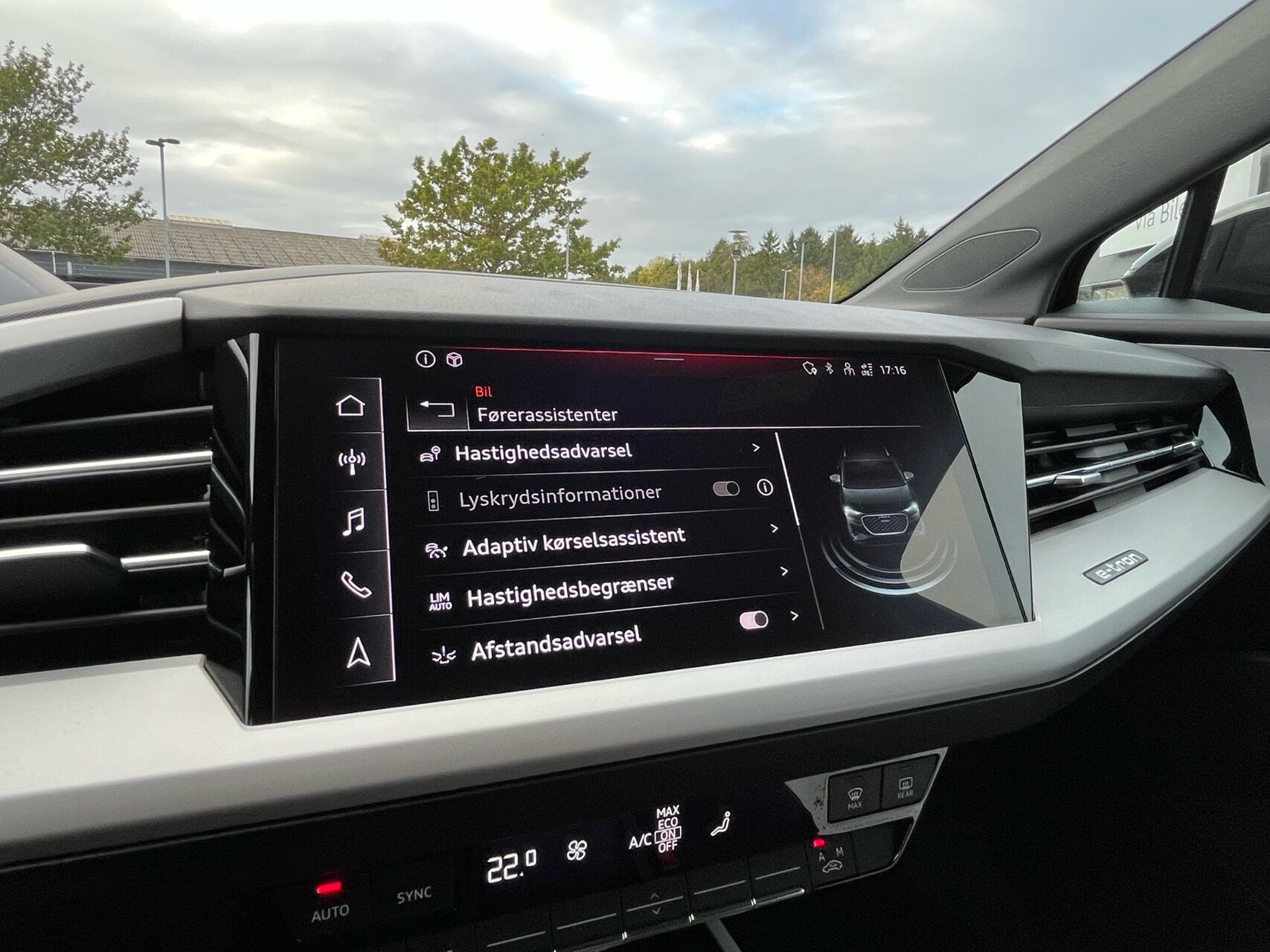 Sort Audi Q4 fra 2023