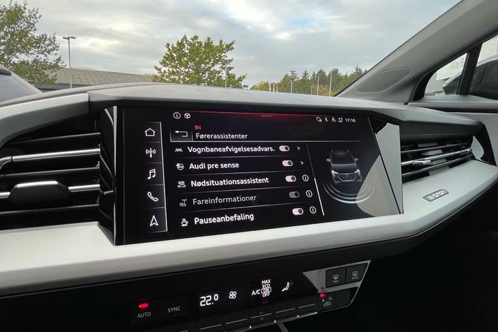 Sort Audi Q4 fra 2023