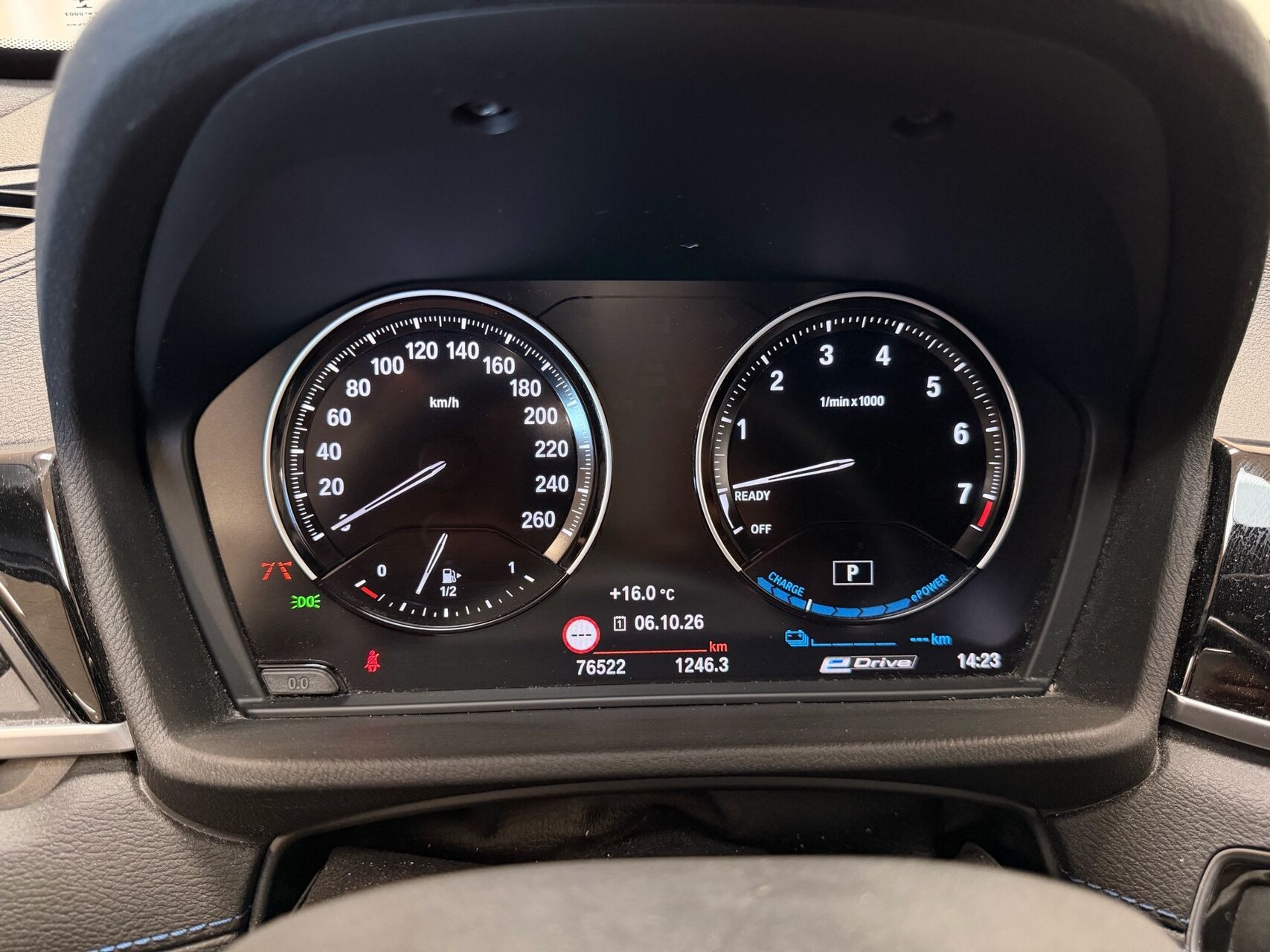 Sort BMW X1 fra 2020