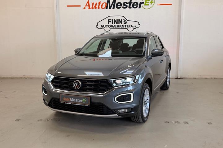 Grå VW T-Roc fra 2021