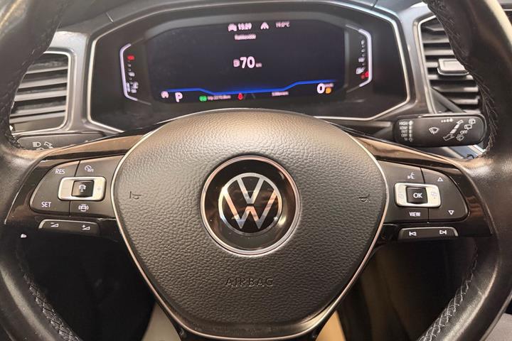 Grå VW T-Roc fra 2021