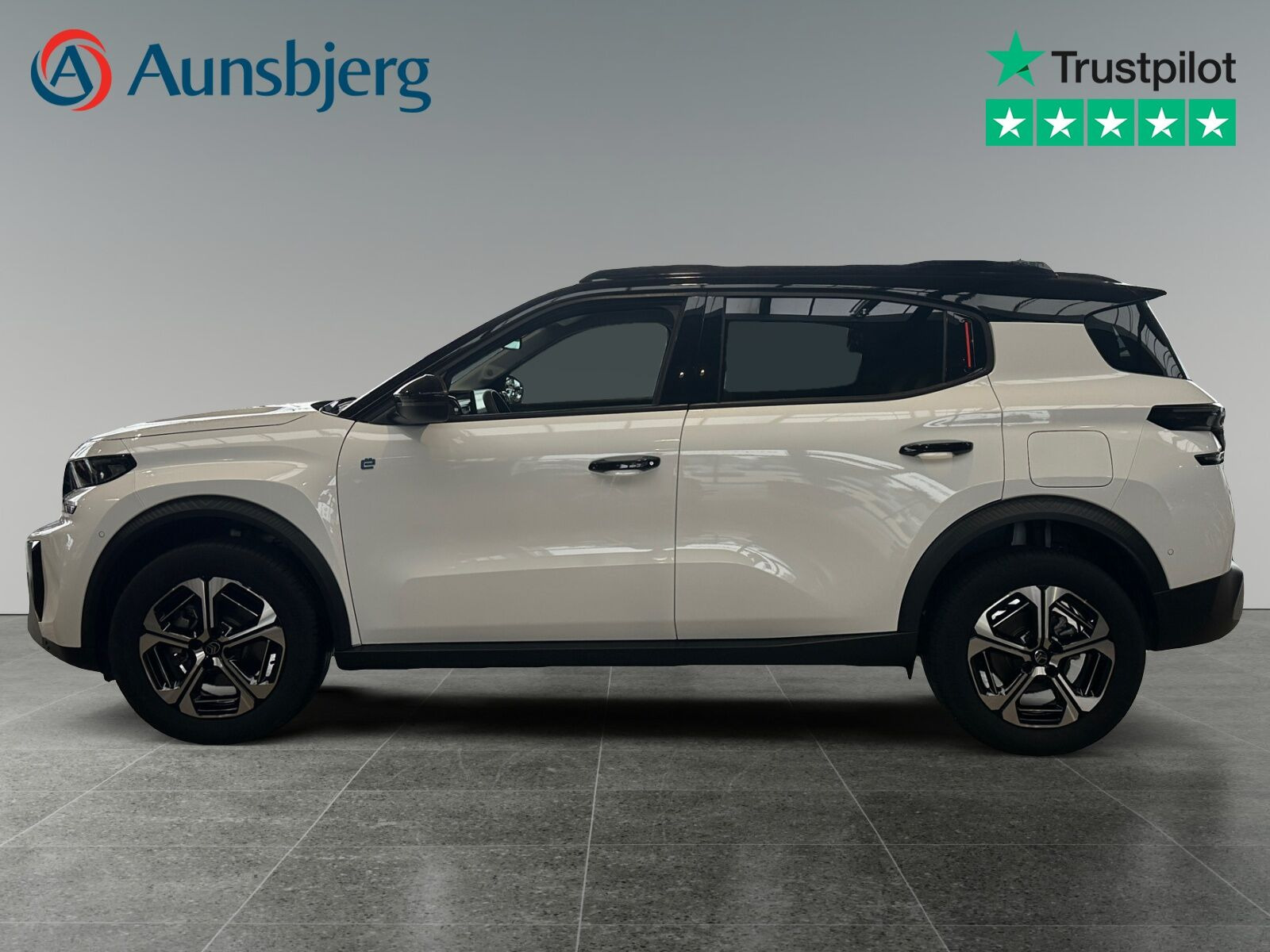 Hvid Citroën e-C3 Aircross fra 2025