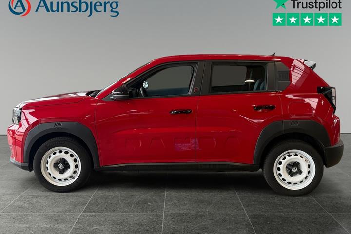 Rød Fiat Grande Panda fra 2025