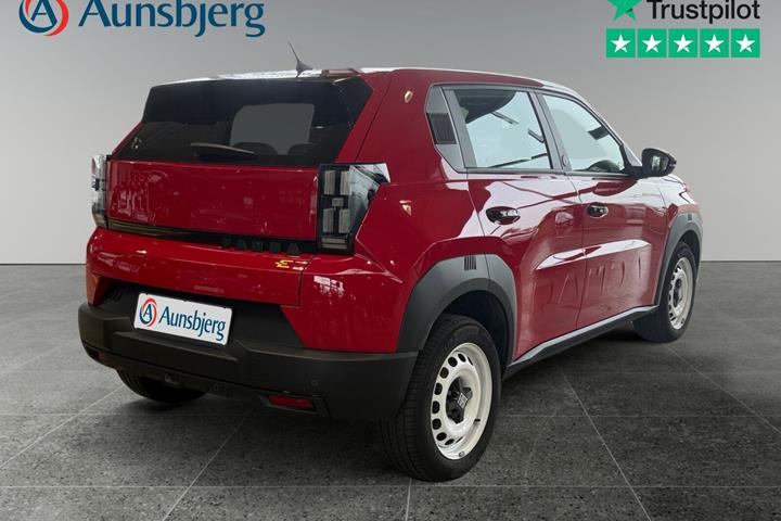 Rød Fiat Grande Panda fra 2025