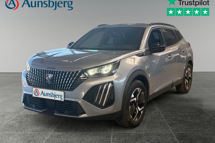 Grå Peugeot e-2008 fra 2025