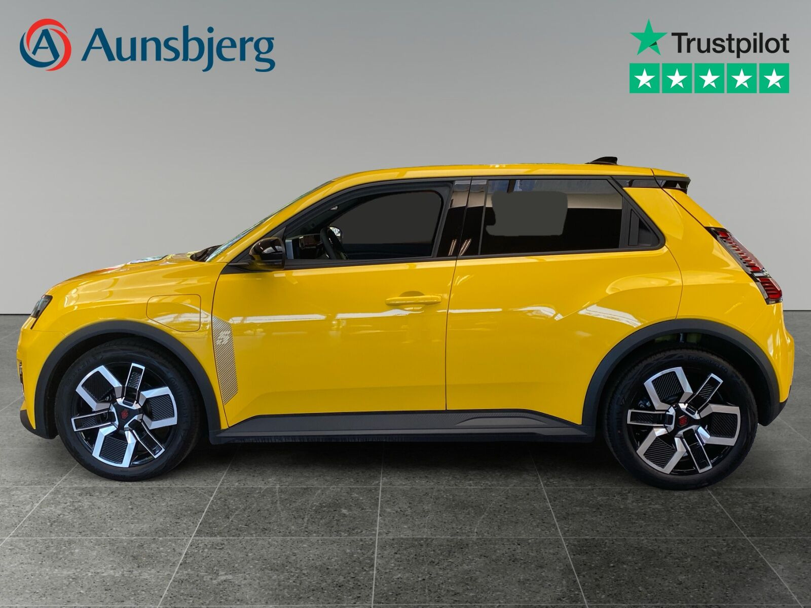 Gul Renault 5 E-Tech fra 2025