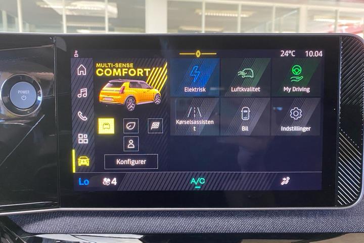 Gul Renault 5 E-Tech fra 2025
