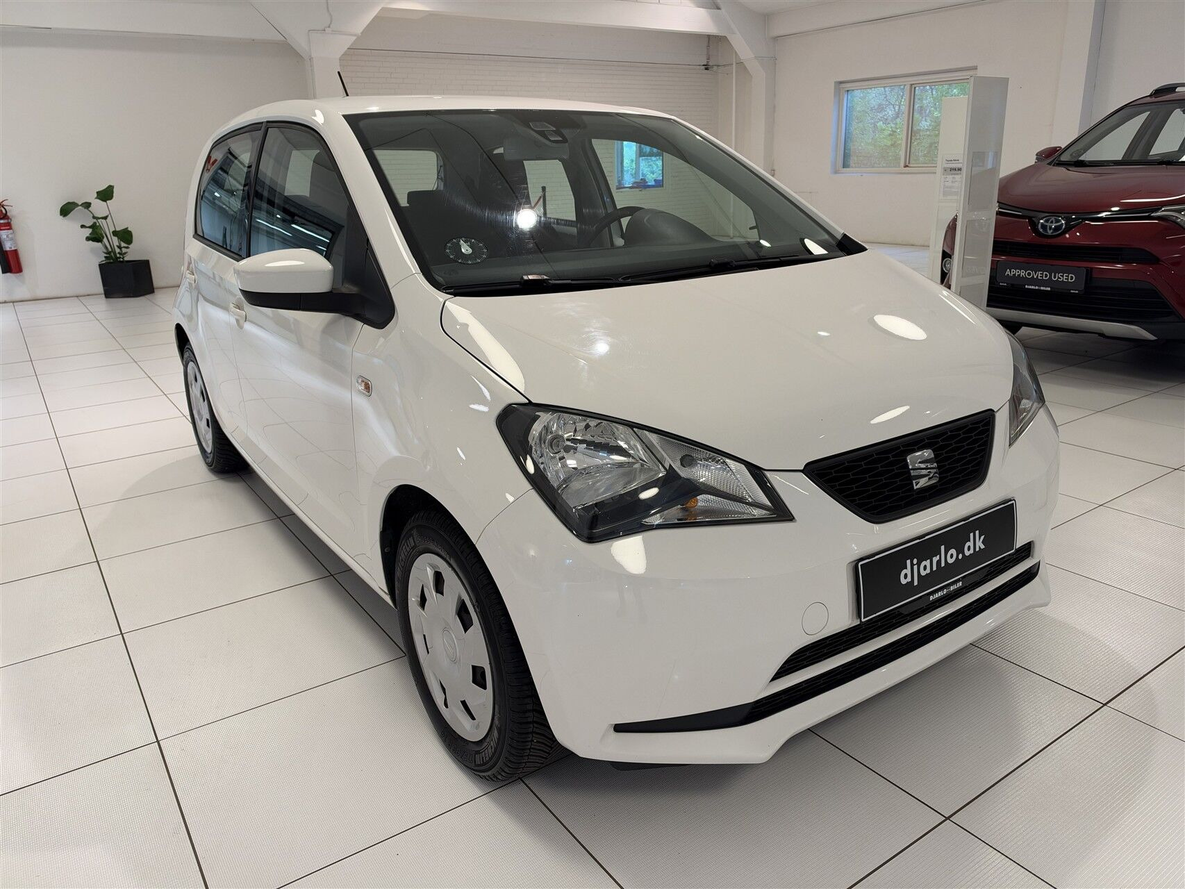 Hvid Seat Mii fra 2017