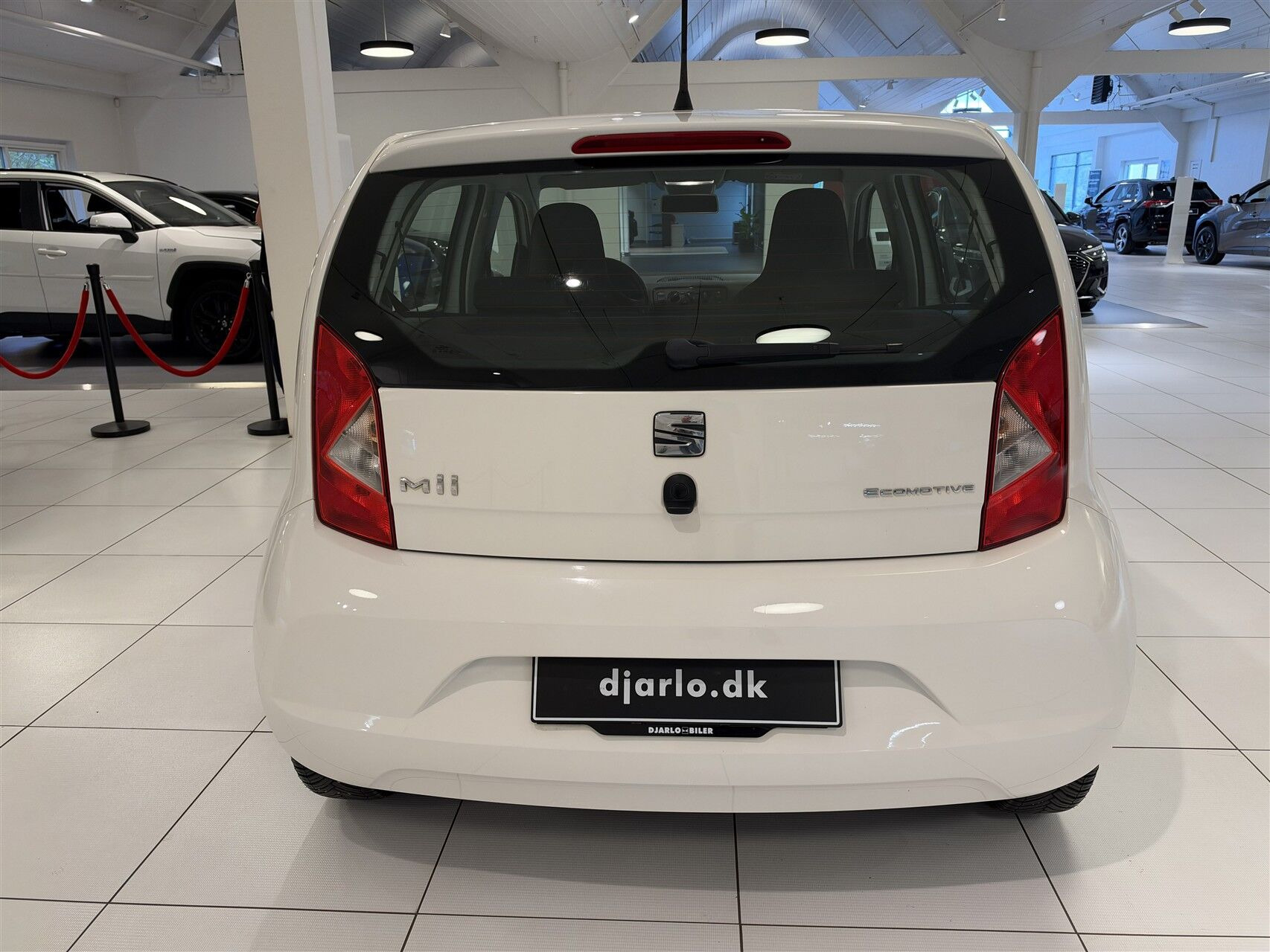 Hvid Seat Mii fra 2017