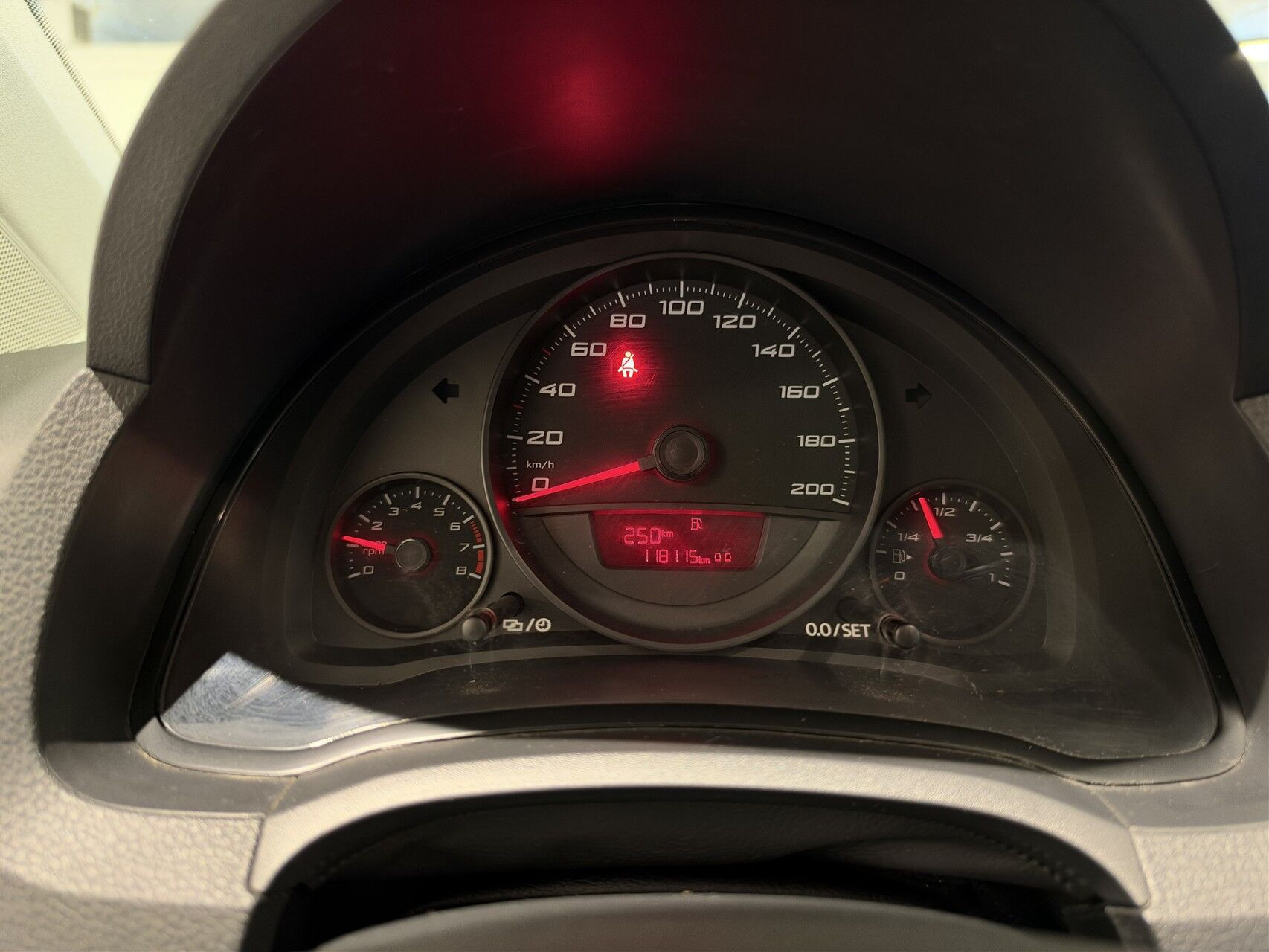 Hvid Seat Mii fra 2017