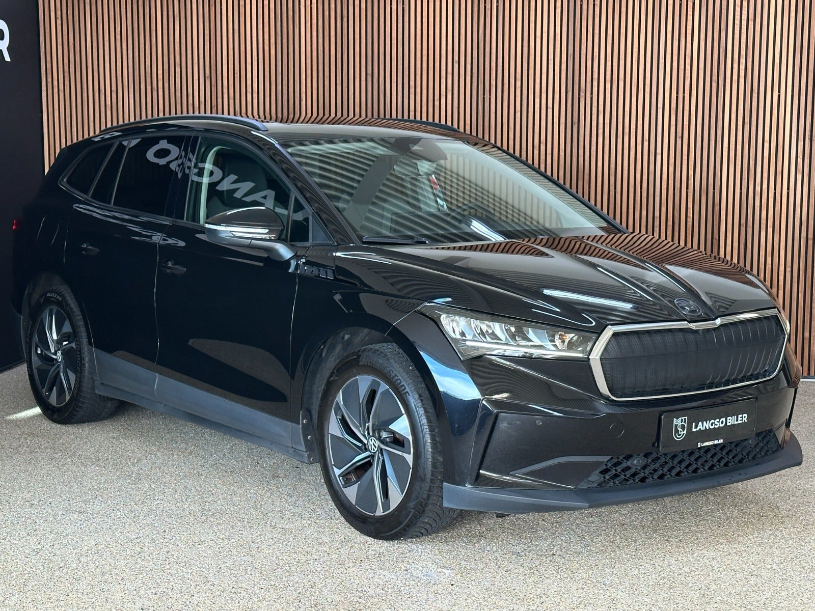 Sort Skoda Enyaq fra 2021