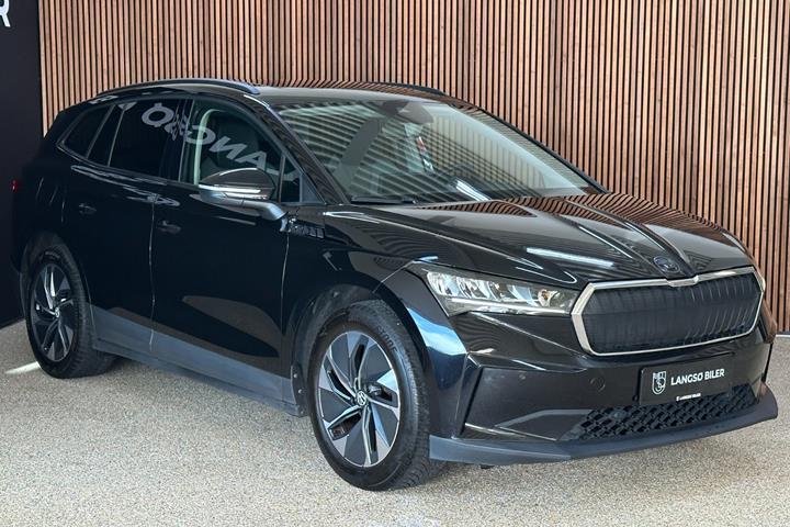 Sort Skoda Enyaq fra 2021