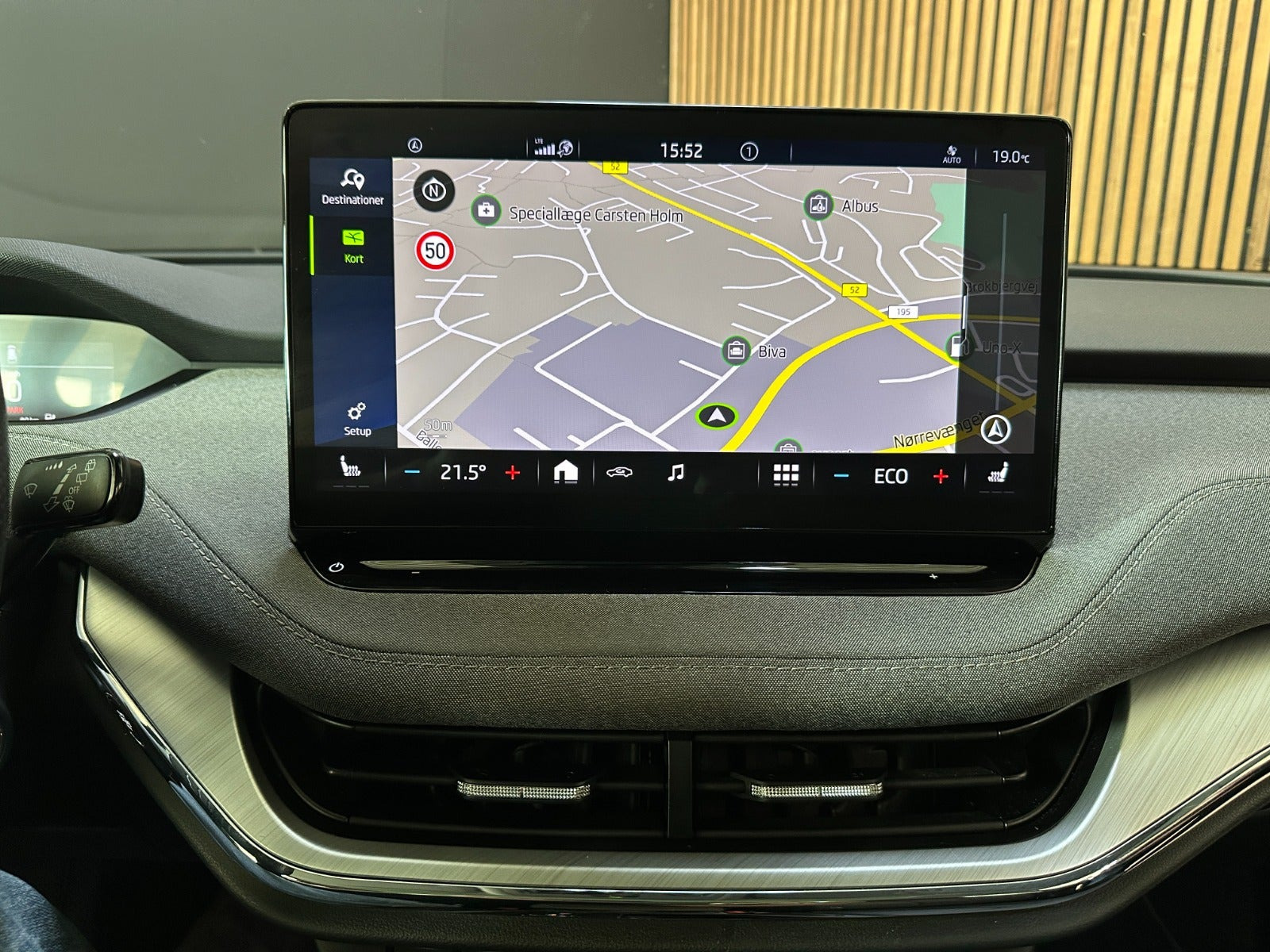 Sort Skoda Enyaq fra 2021