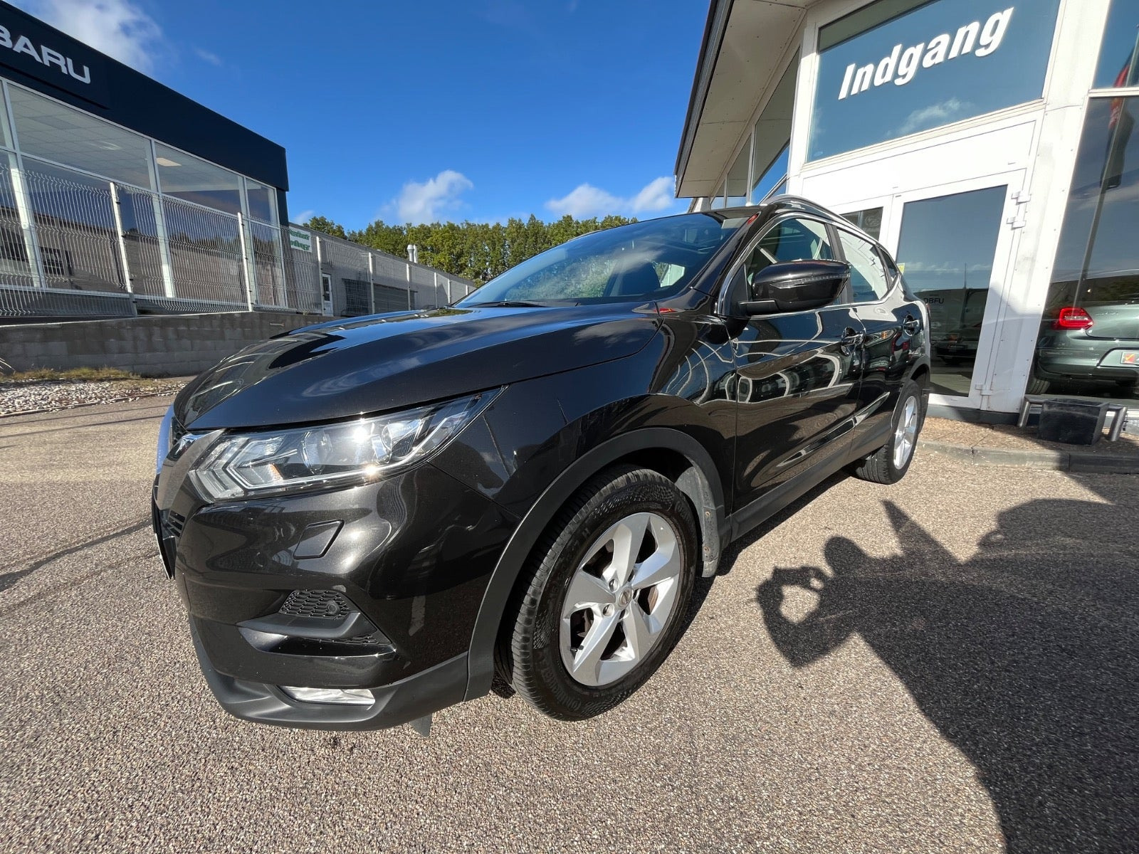 Sort Nissan Qashqai fra 2019