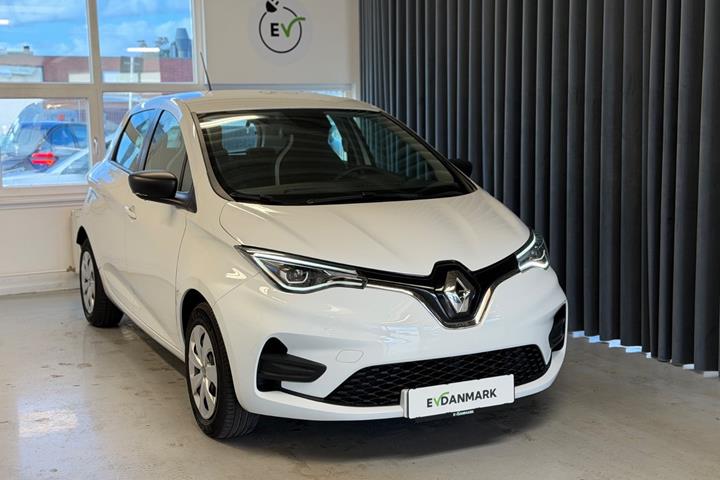 Hvid Renault Zoe fra 2021