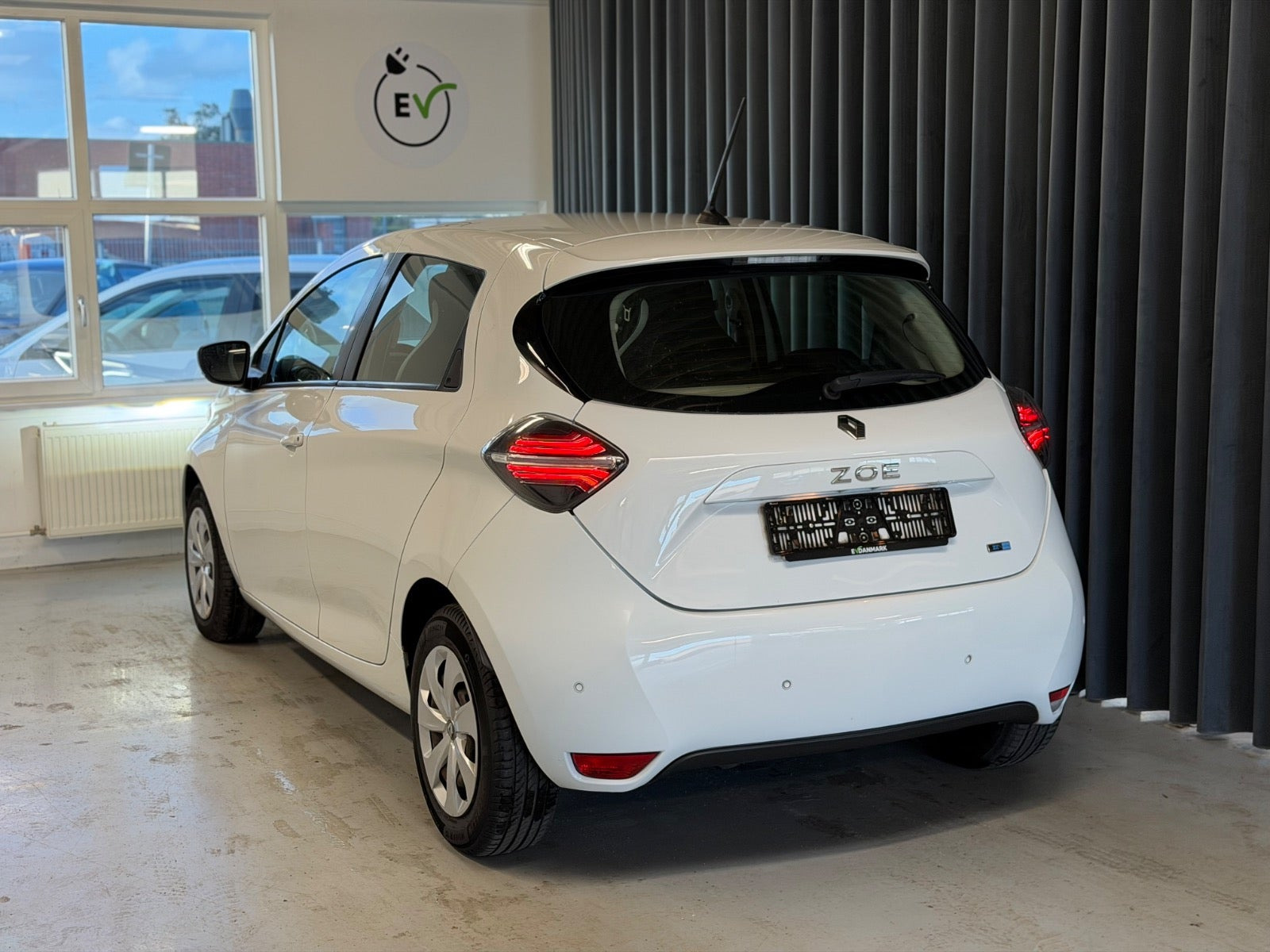 Hvid Renault Zoe fra 2021