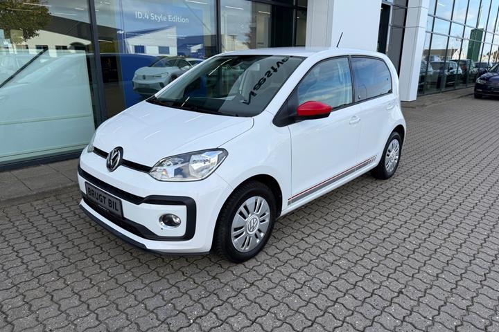 Hvid VW UP! fra 2018