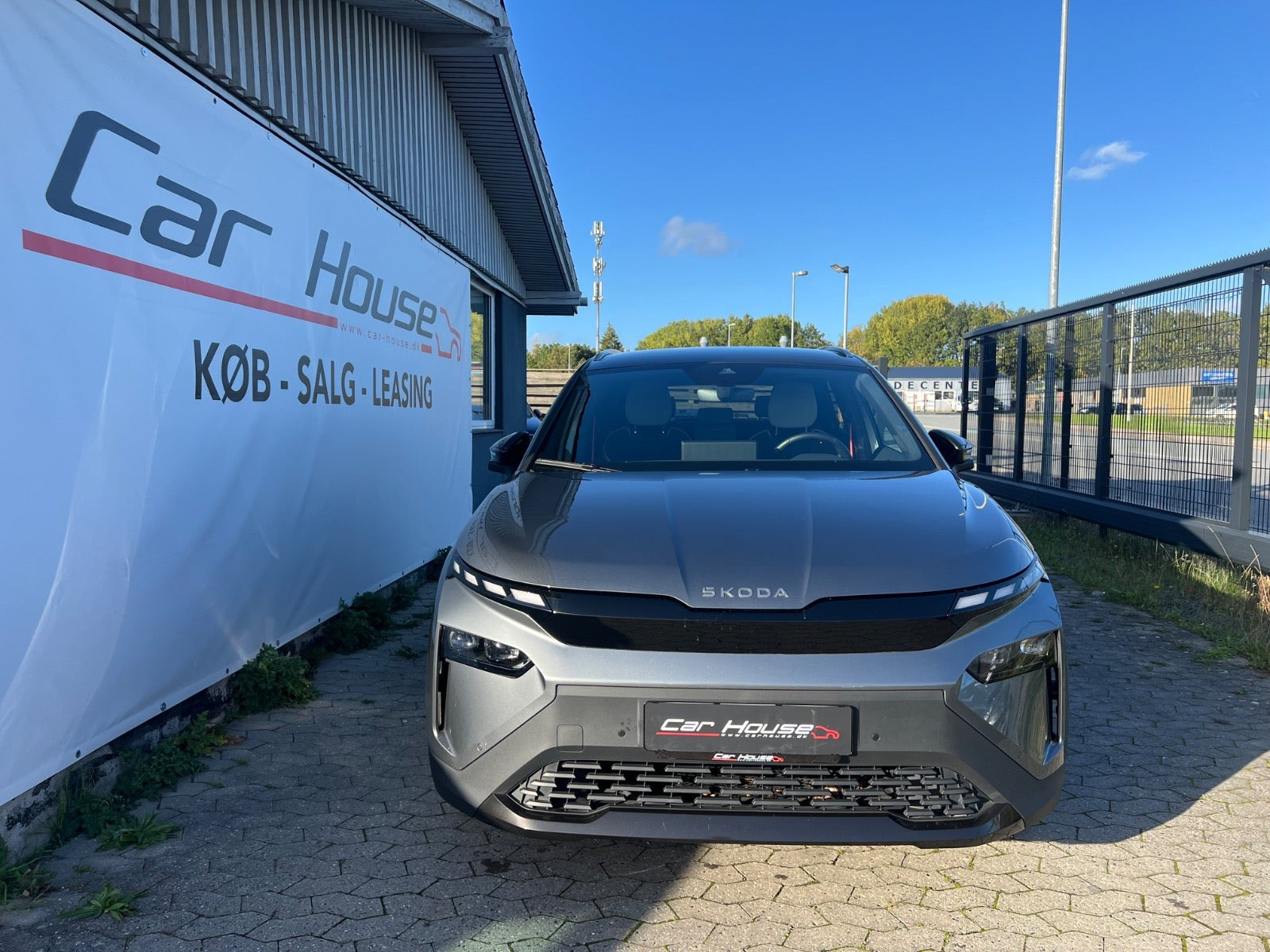 Grå Skoda Elroq fra 2025