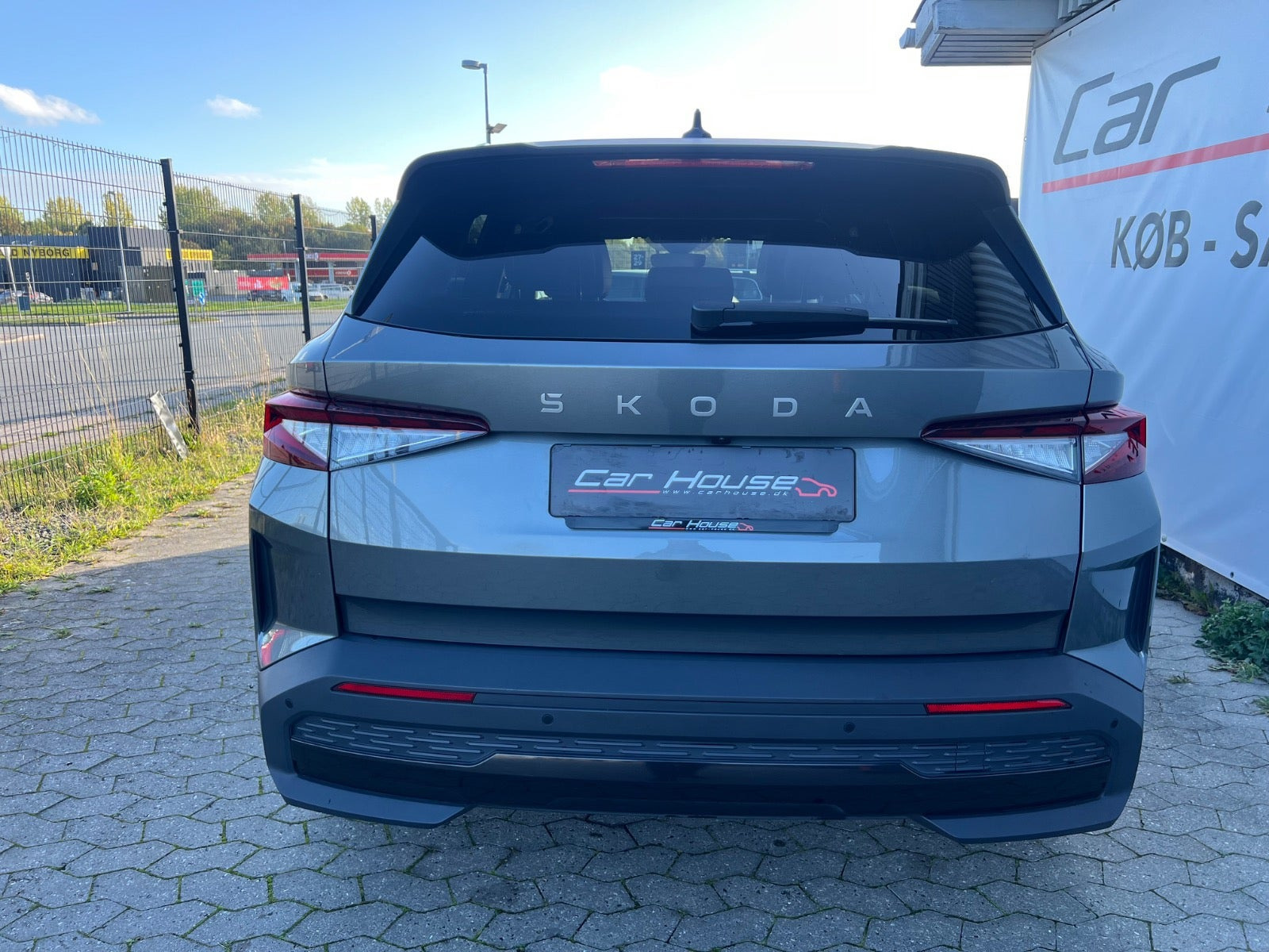 Grå Skoda Elroq fra 2025