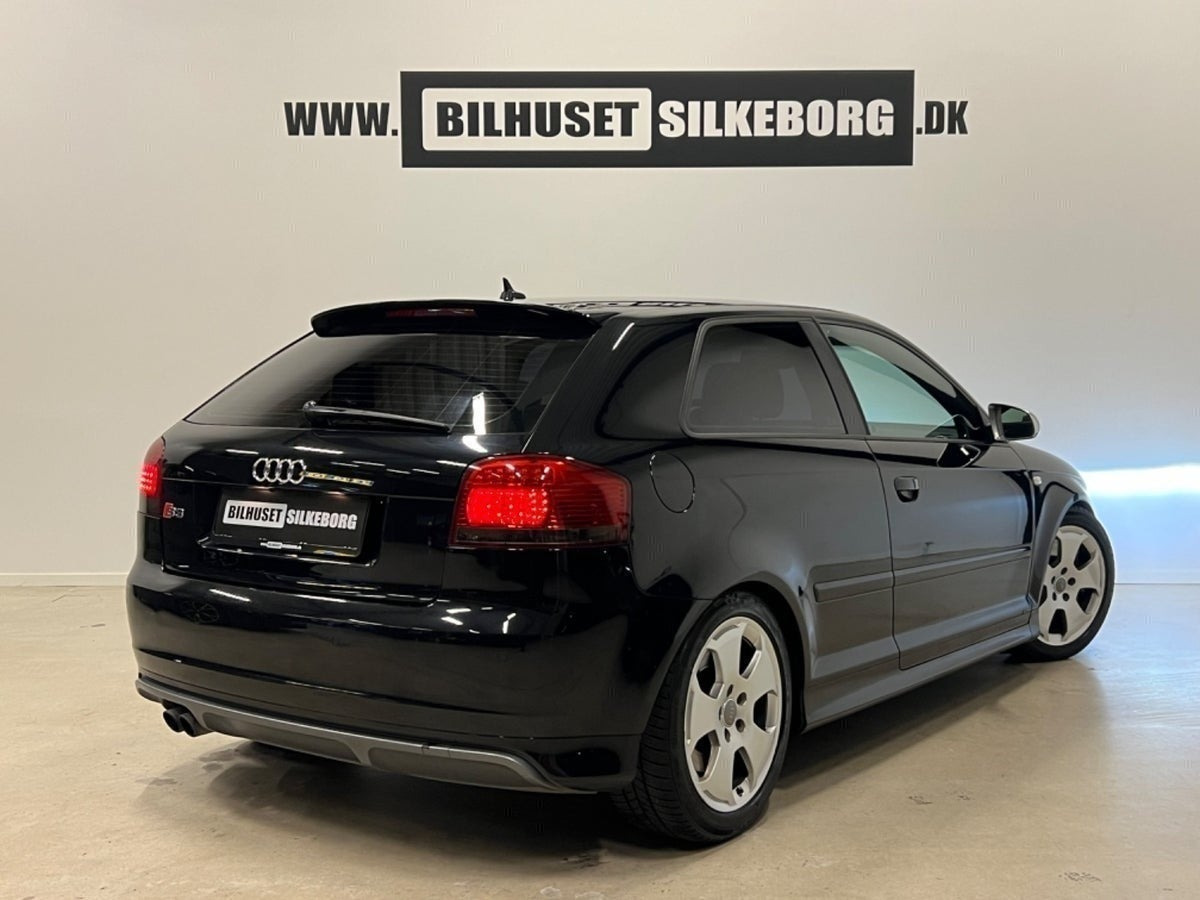 Sort Audi S3 fra 2008
