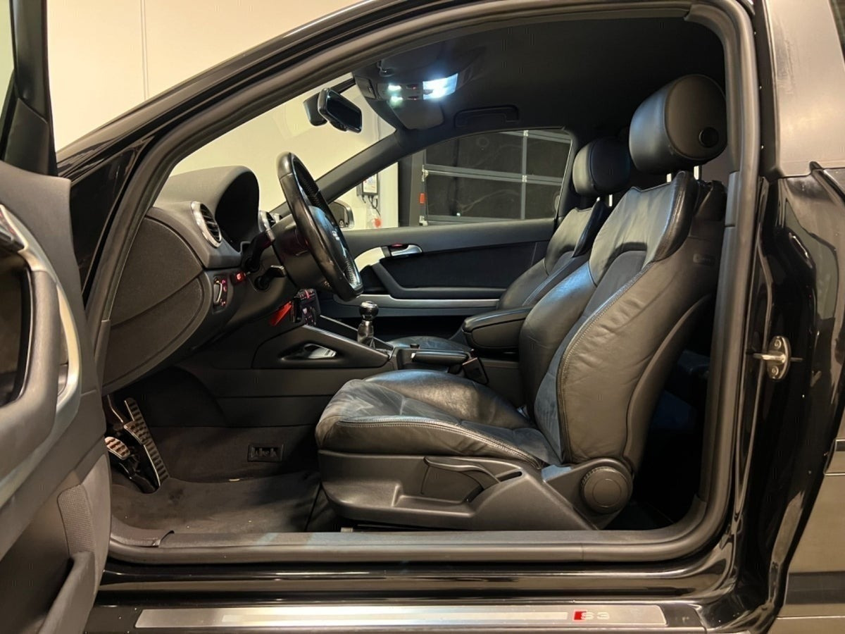 Sort Audi S3 fra 2008