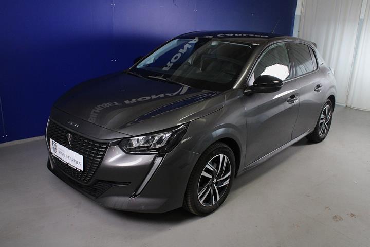 Grå Peugeot 208 fra 2022