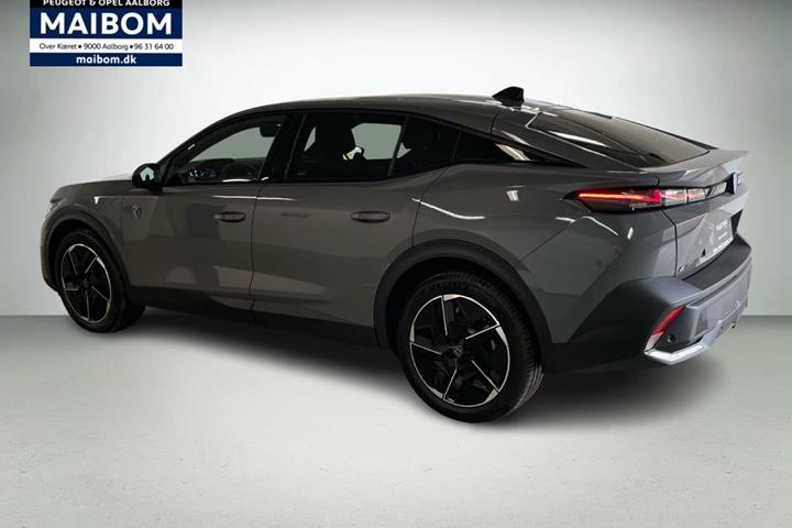 Grå Peugeot e-408 fra 2025