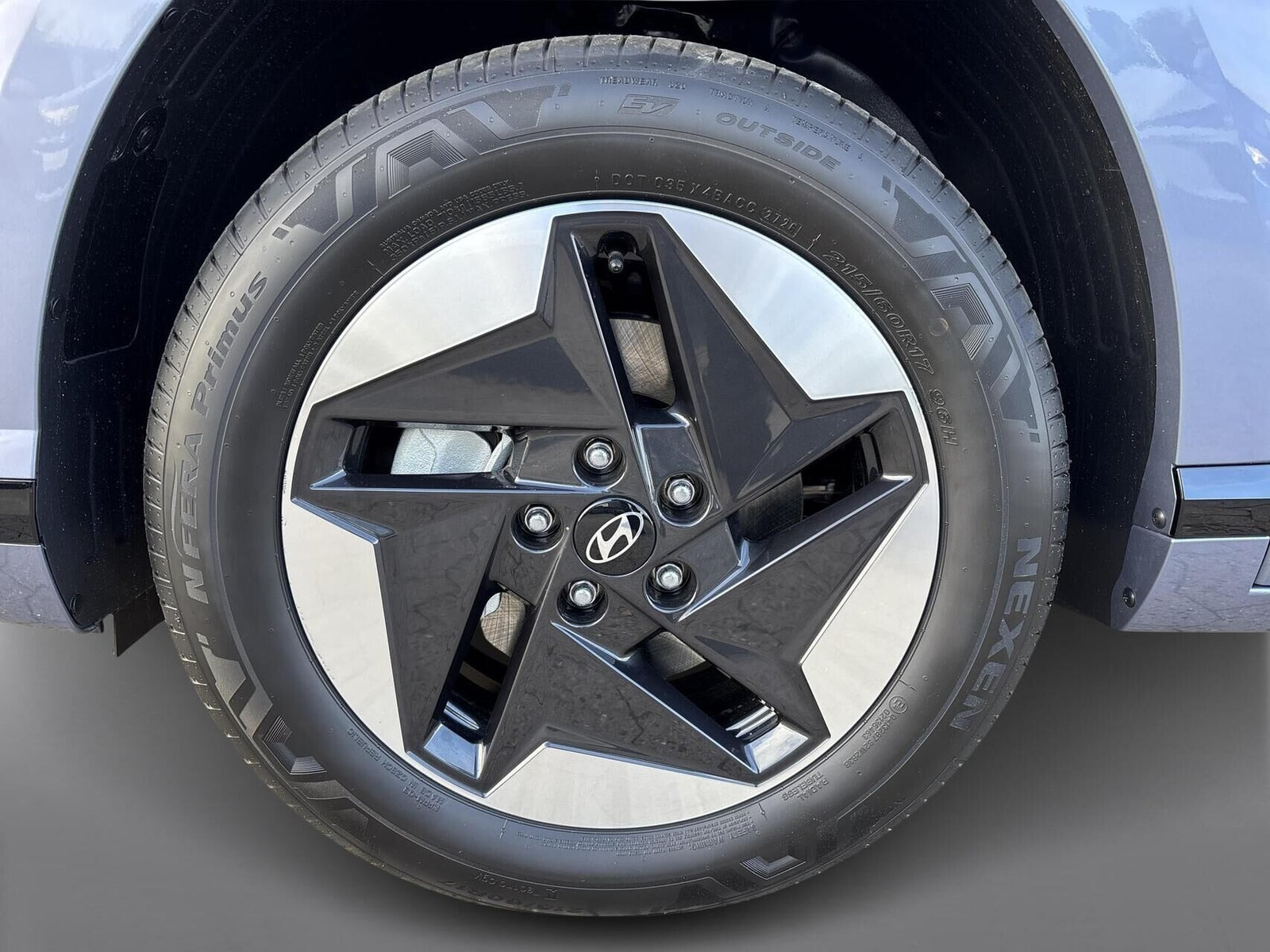 Blå Hyundai Kona fra 2027