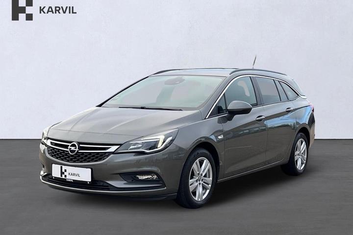 Grå Opel Astra fra 2019