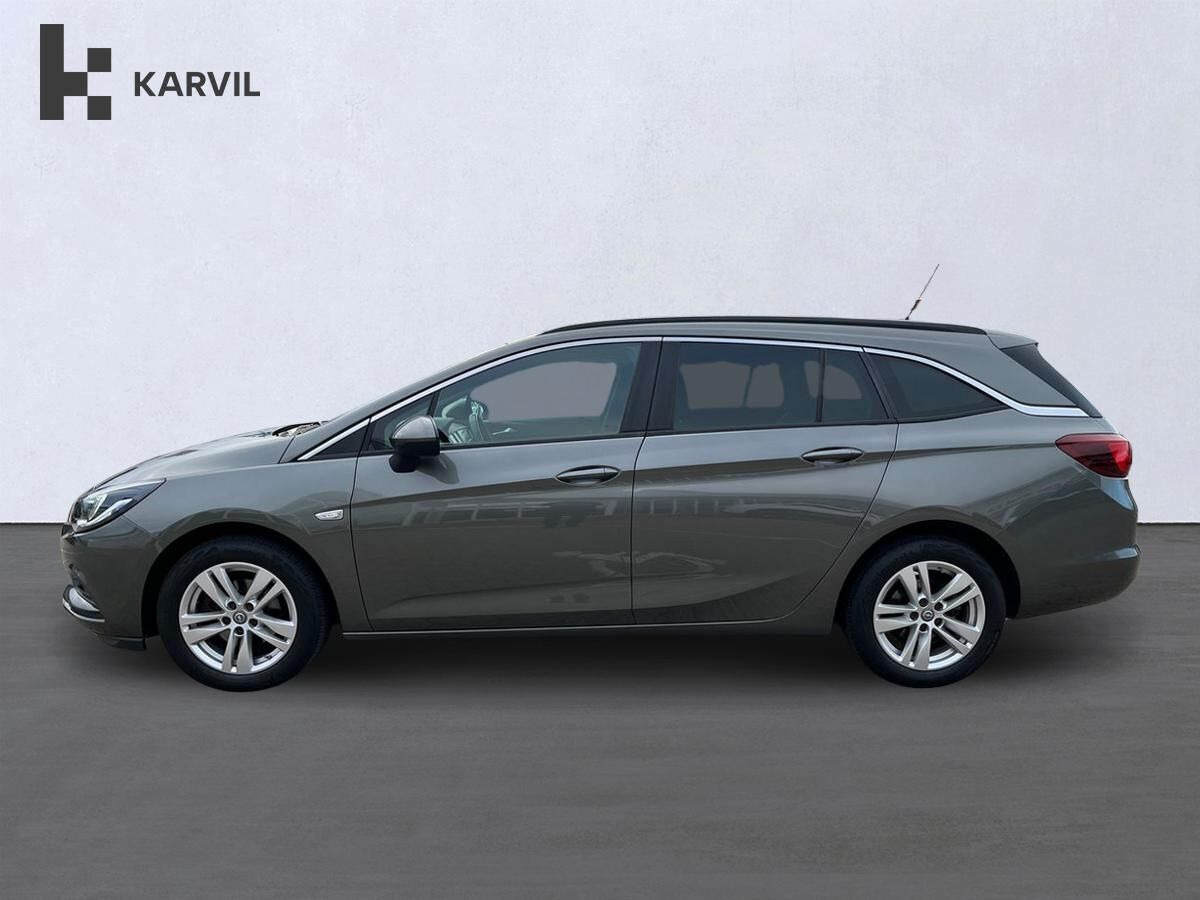 Grå Opel Astra fra 2019