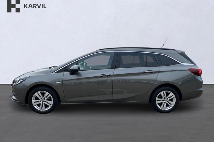 Grå Opel Astra fra 2019