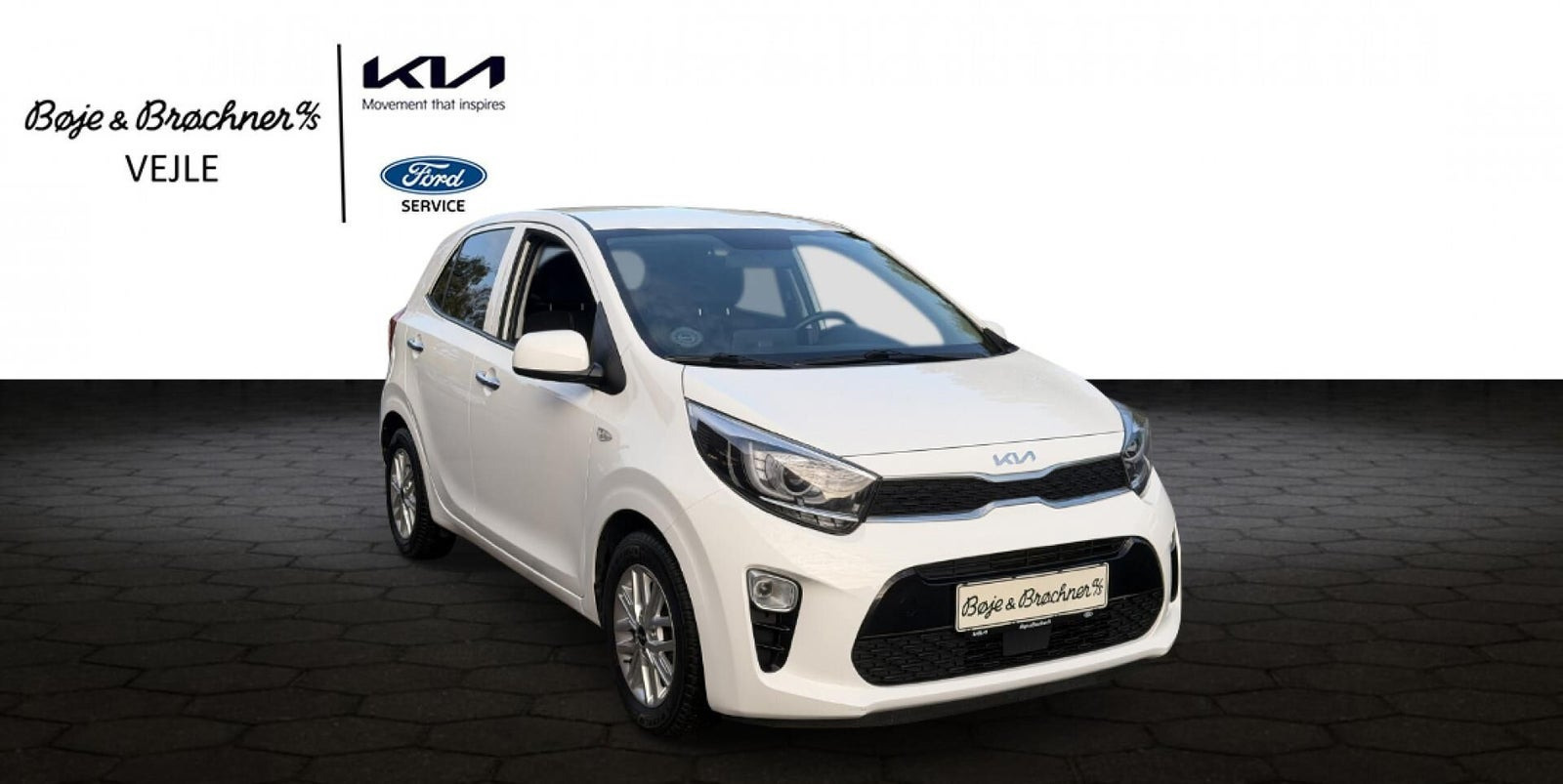 Hvid Kia Picanto fra 2023