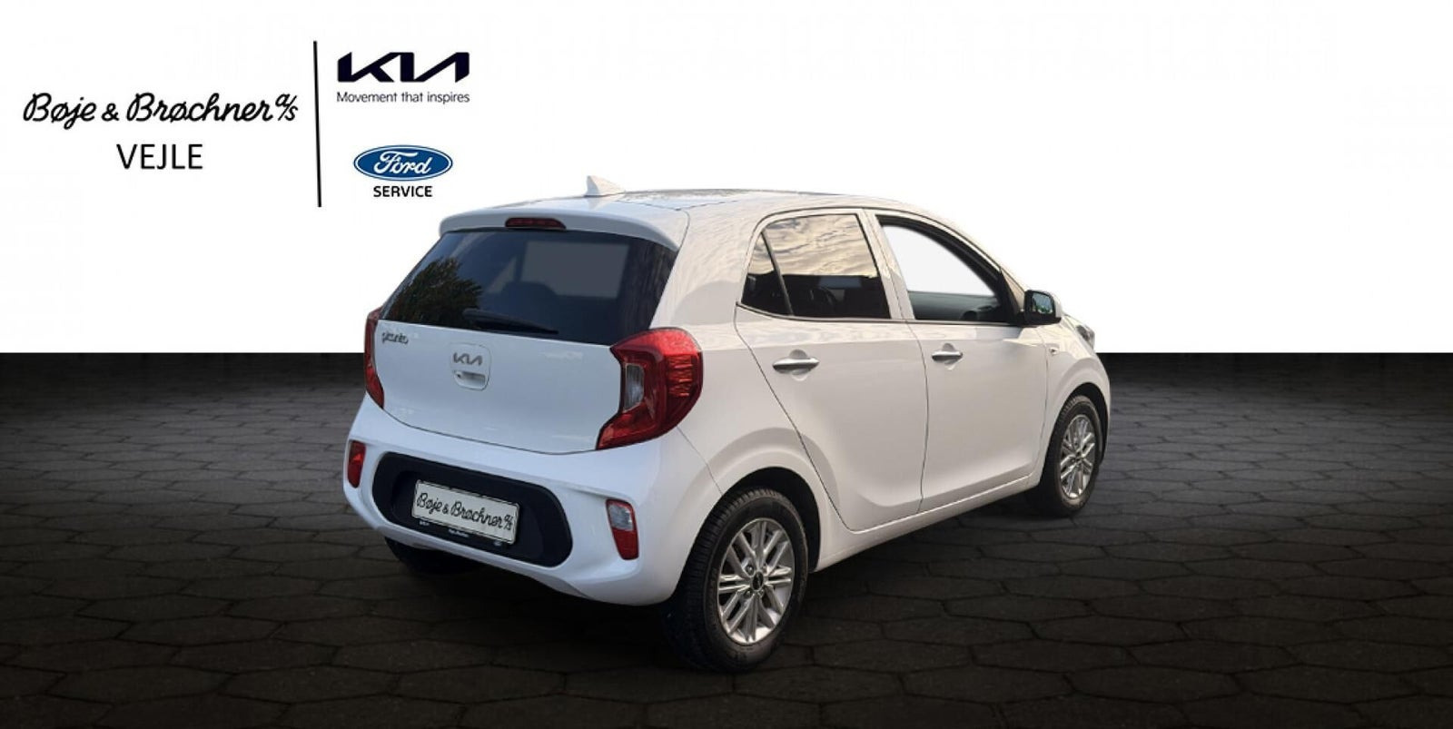 Hvid Kia Picanto fra 2023