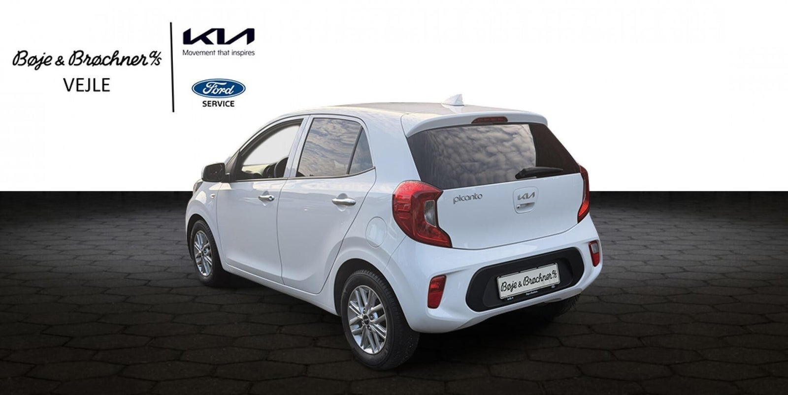 Hvid Kia Picanto fra 2023