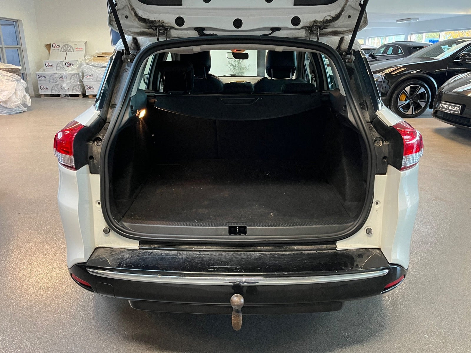 Hvid Renault Clio IV fra 2015
