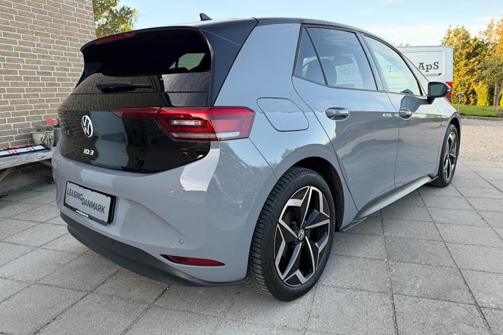 Grå VW ID.3 fra 2022