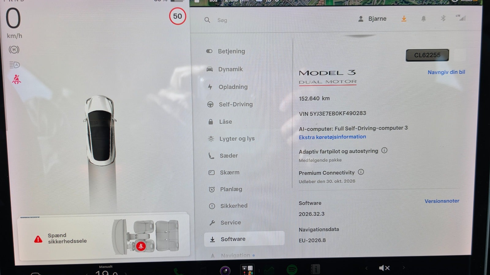undefined Tesla Model 3 fra 2019