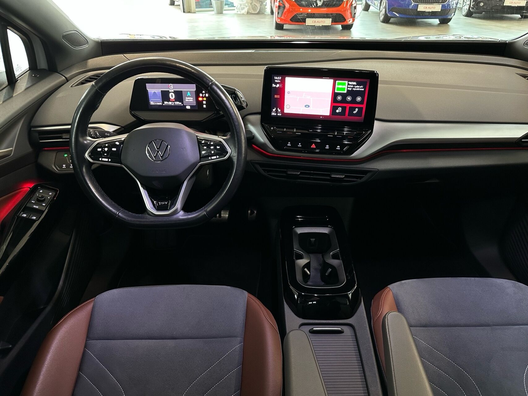 Hvid VW ID.4 fra 2021