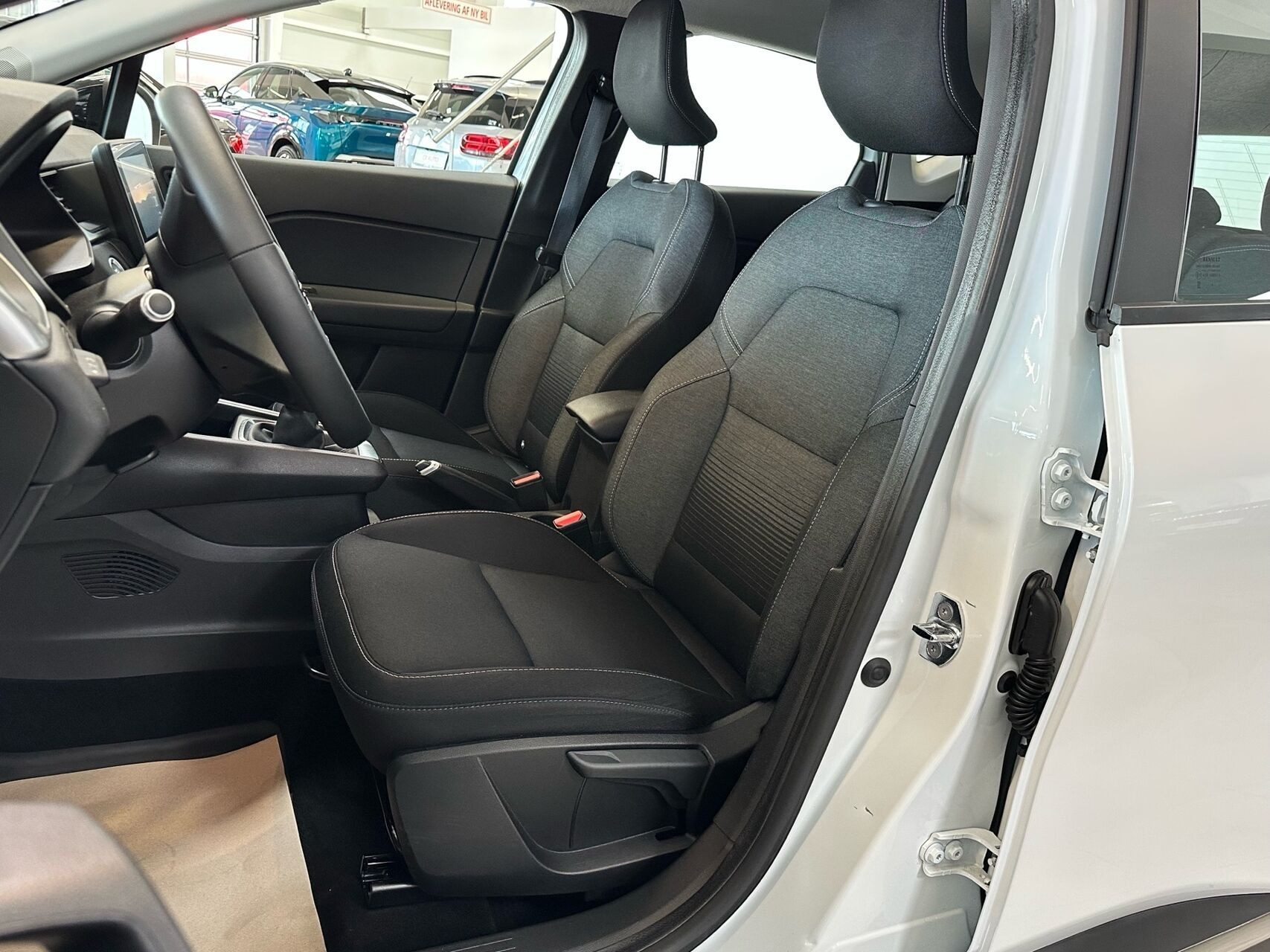 Hvid Renault Captur fra 2020
