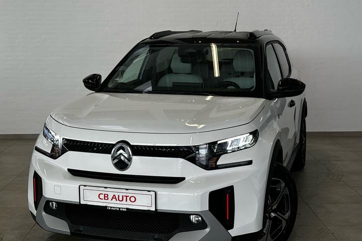 Hvid Citroën e-C3 Aircross fra 2025